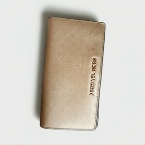 Michael Kors Metallic Gold Wallet